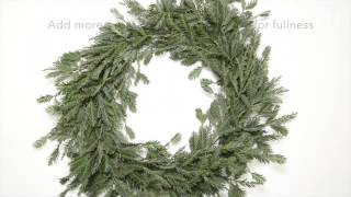 How to make a wreath