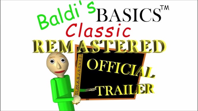 Schoolhouse Trouble Baldi's Basics Classic Remastered part 872185844485