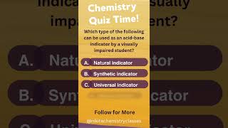 Indicator Identify Acid or Base (Olfactory Indicator) @nikitachemistryclasses