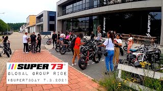 Super73 Global Group Ride in Amsterdam | Happy SUPER73 Day!!! July 3, 2021