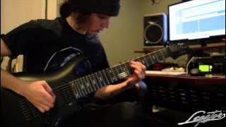 Austin Woodward demonstrates the Ninja 300-PRO 8-String Guitar from Legator Guitars