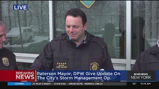 Paterson officials provide update on storm cleanup