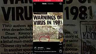 Warning Of A Wuhan Chinese Virus 1981