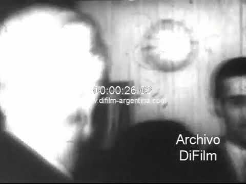 Arturo Illia is appointed candidate for president in Argentina 1963 ARCHIVE FOOTAGE