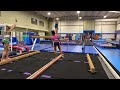 Entire level 3 beam practice live with coach victoria