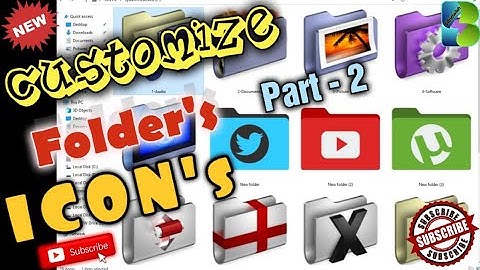 To customize Your Folder Icon | Icon & Color Change 2023 | Change folder Icon Packs on windows