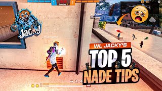 TIPS TO 👉 Back to Back Knock 😧 with only 2 Nades🔥