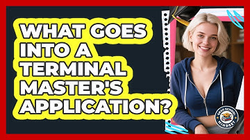 What Goes Into A Terminal Master
