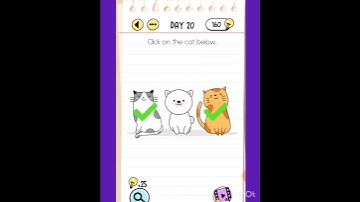 Brain Test Daily levels : Day 20