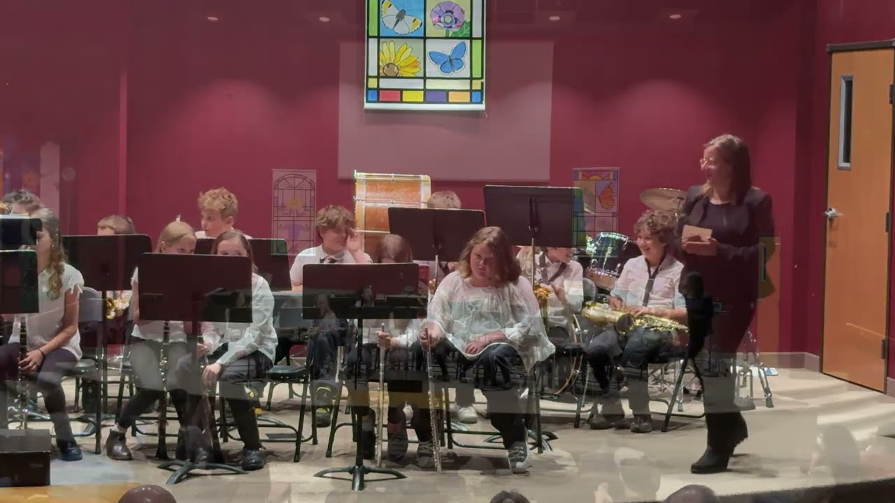 Horizon's Spring Middle School Band Concert, 2024