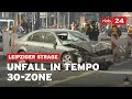 Berlin-Mitte: Schwerer Verkehrsunfall auf der Leipziger Straße