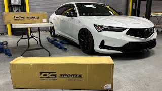 2023 Acura Integra A-Spec // Full 3&quot; Stainless DC Sports Catback Exhaust System (Episode 11)