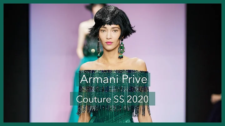 A 60 Second  Fashion Review of the Armani Prive #SS20 Couture show