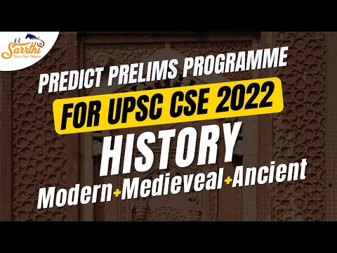 Predict Prelims Program for UPSC Prelims 2022 - History - Day 57