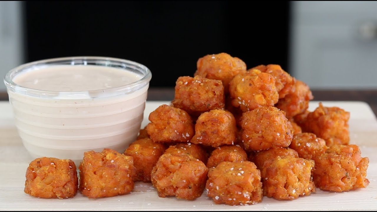 Homemade Sweet Potato Tots YouTube