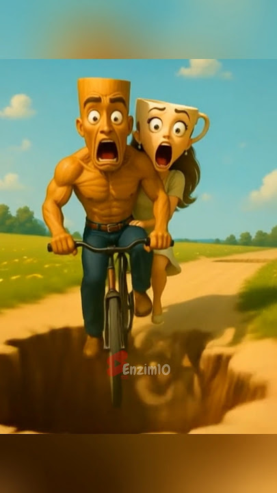 💖🚲 Tung Tung & Ballerina: Romance on Wheels… Until 🌍⬇️💥 Happened #brainrot #funny #trendingshorts