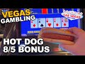 Gambling with a hot dog 85 bonus at downtown grand