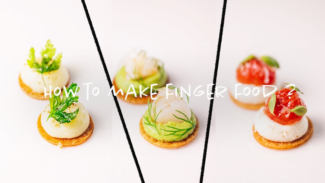 スーパーの食材作れるフィンガーフードの極意。【イタリアン】【フレンチ】【カナッペ】【フィンガーフード】