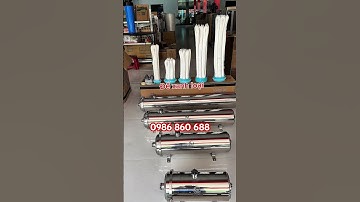 Bộ lọc nước Uf 5000l chuyên loại bỏ bùn đất tạp chất