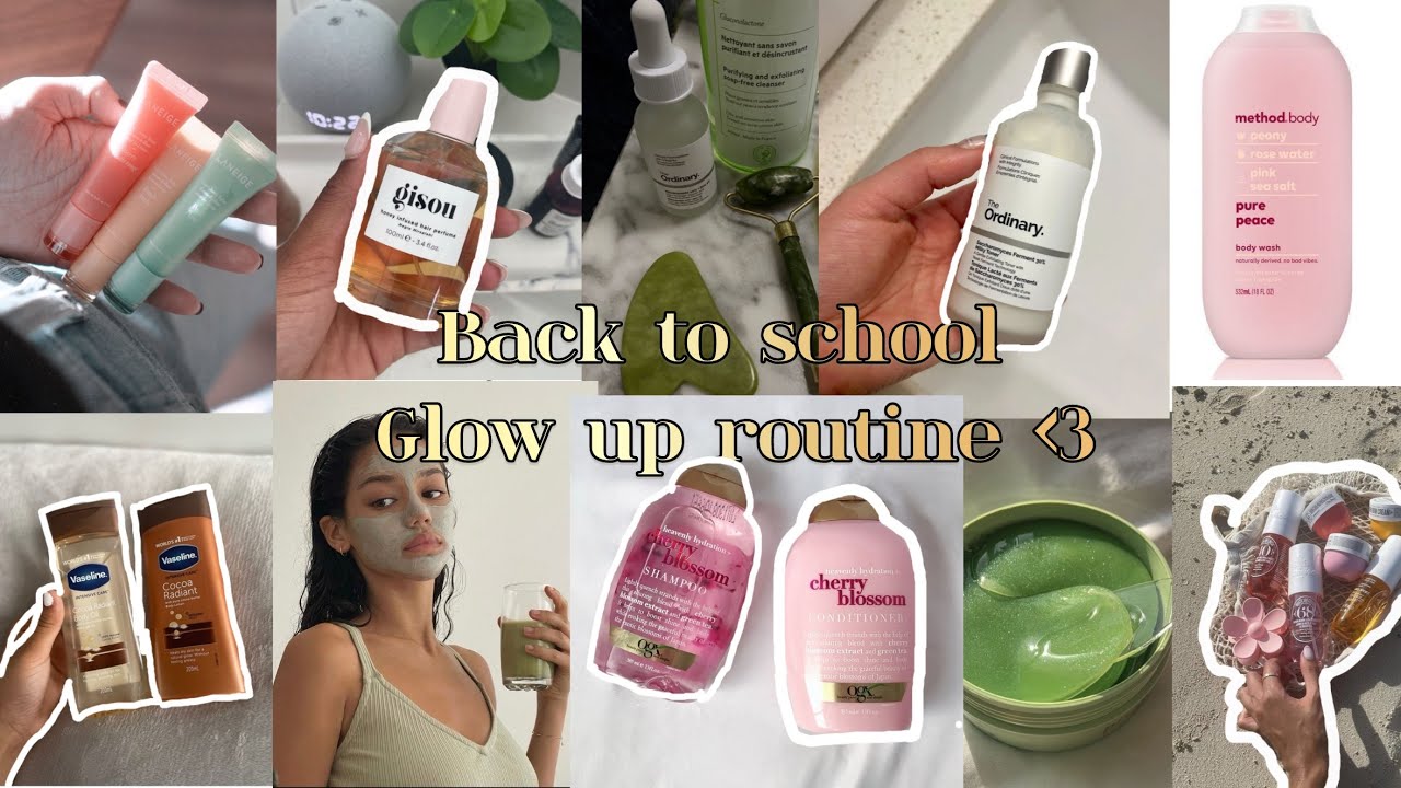 Back to school glow up routine 🚿🧖‍♀️🤍 - YouTube