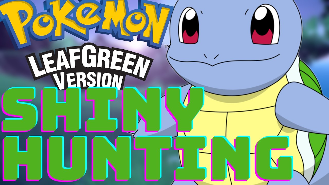 🔴LIVE- SHINY HUNTING ALL STARTERS | POKEMON FIRERED & LEAFGREEN #shorts