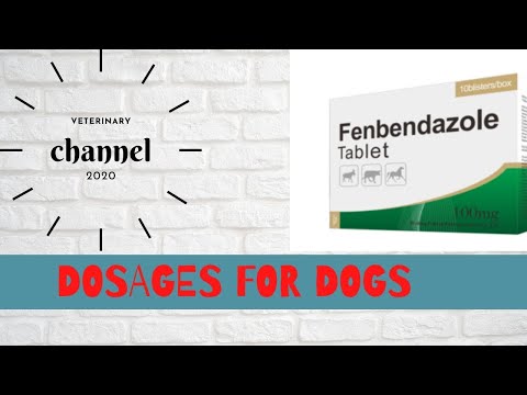 מהם המינונים של פנבנדזול לכלבים? / Panacur C Canine Dose / Safeguard Dog Dewormer
