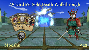Wizard101 Solo Death Walkthrough | SHIRATAKI TEMPLE! | Ep 22