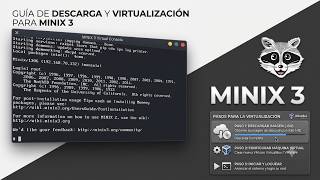 Instalación de MINIX 3 en VMware Workstation | Máquina Virtual