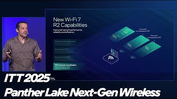 Intel Technology Tour 2025: New Wi-Fi & Bluetooth in Panther Lake | Talking Tech | Intel Technology