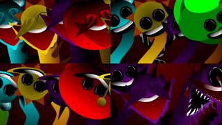 Incredibox Sprunki All Durple Phase Different All Durple Singing Together