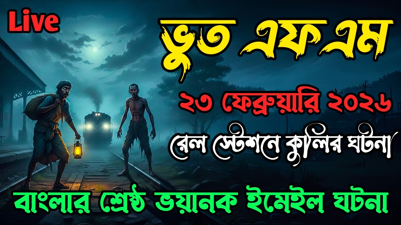 রেল স্টেশনে কুলির ঘটনা | Bhoot Fm | ভুত এফএম | Only Email Episode | Bhoot Fm Email Episode  #Bhootfm