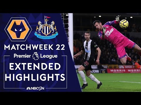 Wolves v. Newcastle United | PREMIER LEAGUE HIGHLIGHTS | 1/11/2020 | NBC Sports