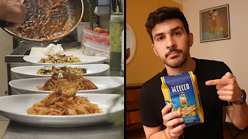 ¿Por qué los italianos añaden agua de la pasta a la salsa?