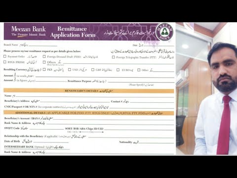 How to Fill Meezan BANK Payorder Form |RTGS FORM|CDR FORM | FTT FORM | FDD FORM |COMPLETE PROCEDURE