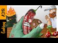Kluna Tik NEW - Eating Plants Vs Zombie Real Life - Cooking ASMR 4K