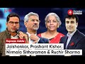 Express adda exclusive with s jaishankar prashant kishor nirmala sitharaman and ruchir sharma