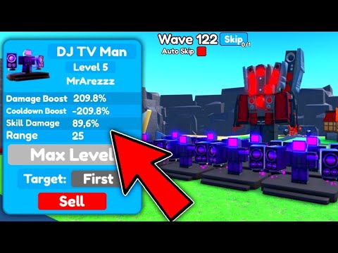 😱OMG! 🔥 I FOUND NEW DJ T MAN GLITCH IN ENDLESS MODE 🥵 (Roblox) | Toilet Tower Defense Eps 71 Part 1