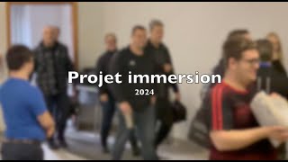 Projet Immersion 2024