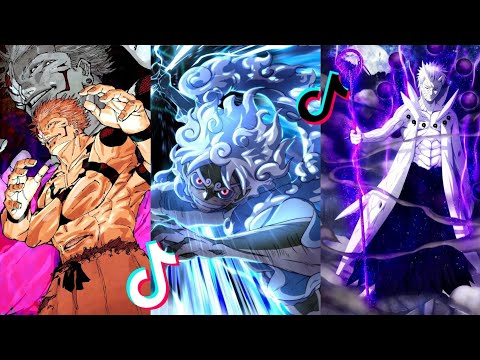 Anime Edit🍷Badass Anime🗿 Moments Tiktok compilation PART 86 in [4K]