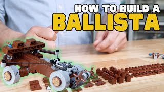 Learn how to build a Ballista weapon with LEGO