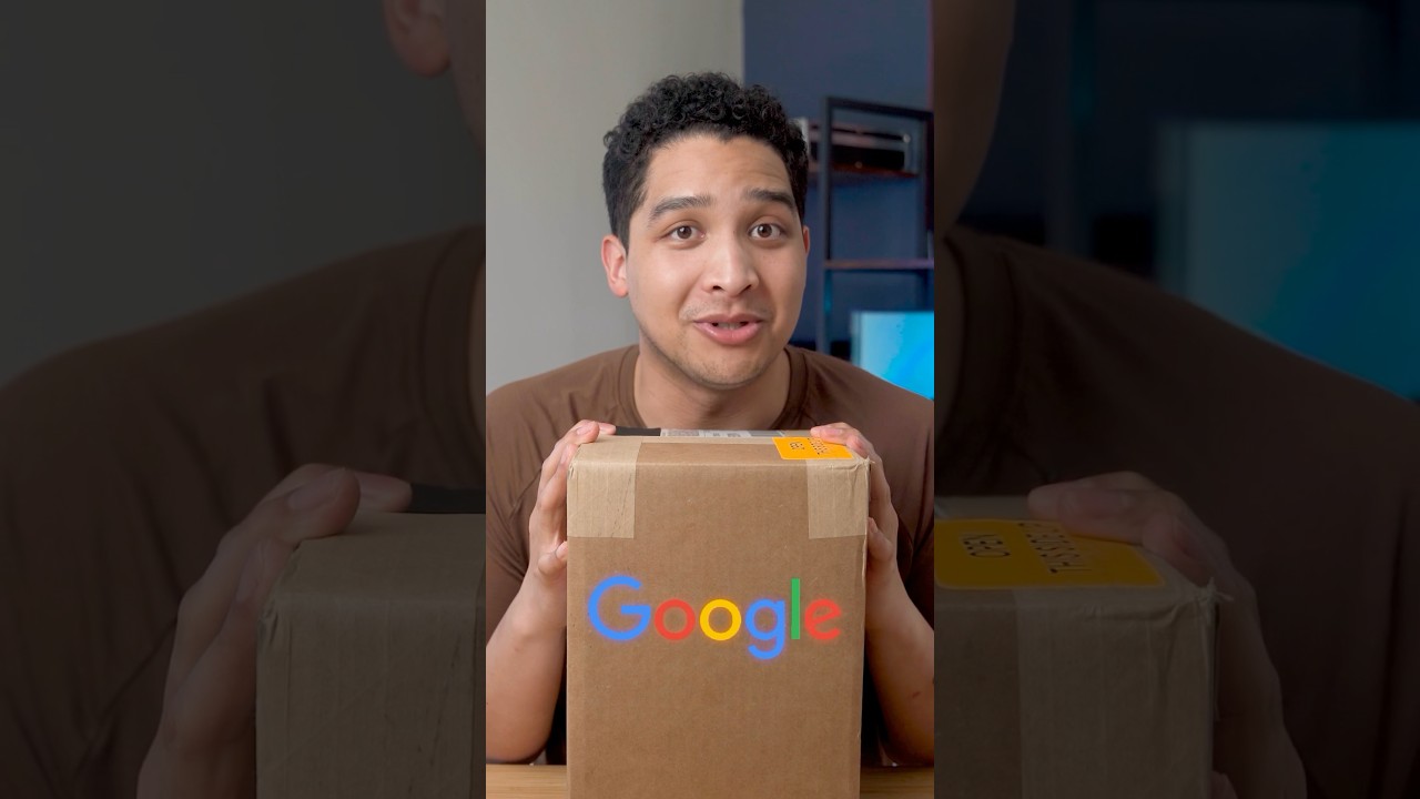 Unboxing a SPECIAL gift from GOOGLE #teampixel #giftfromgoogle #cooltech@madebygoogle