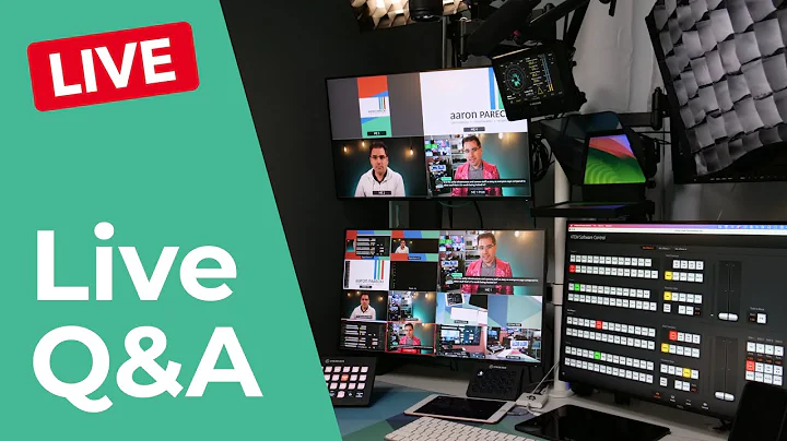 🔴 Live Q&A! Answering your questions about livestreaming gear!