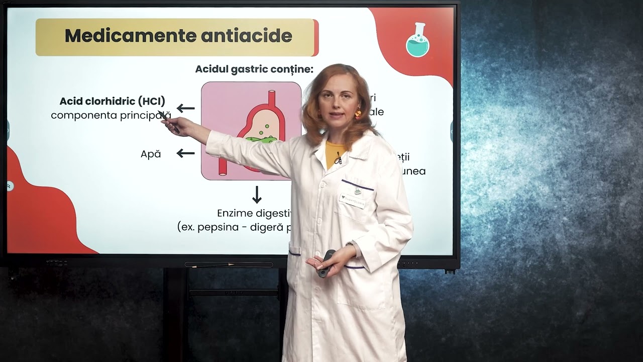 Aplicații ale reacțiilor de neutralizare: antiacide și ameliorarea solurilor - Clasa a VIII-a