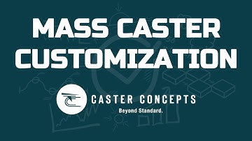 Caster Concepts - Leader in Mass Customization