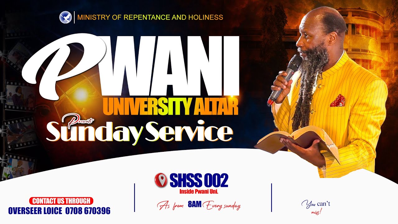PWANI UNIVERSITY ALTAR SUNDAY SERVICE  || 23TH NOV 2025
