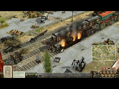 В тылу врага - Soldiers: Heroes of World War II - прохождение - миссия 1-5 - Расплата