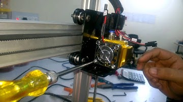 Installing MK8 Hotend to MK8 Extruder On Ordbot - Part 3