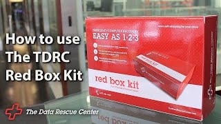 How to use The Data Rescue Center's Red Box Kit