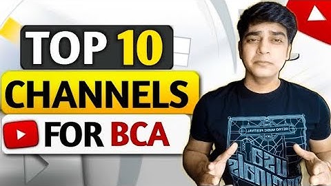 Top 10 Channels For Amity online BCA | Amity online BCA #samtechnicalguru #amityonline