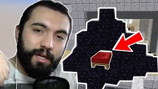 100 OBSİDYEN İLE BED KAPLAMAK !!! | Minecraft: BED WARS